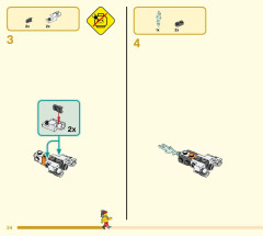 LEGO 80020 instructions page 34 – build guide