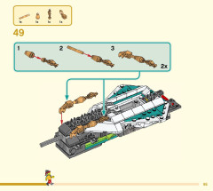 LEGO 80020 instructions page 95 – build guide