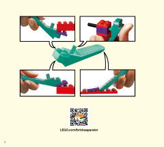 LEGO 80021 instructions page 2 – build guide