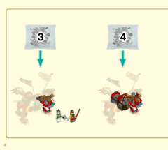 LEGO 80021 instructions page 2 – build guide