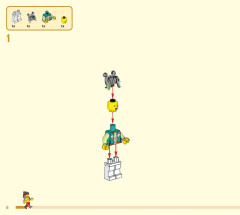 LEGO 80021 instructions page 8 – build guide