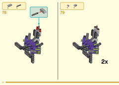 LEGO 80022 instructions page 82 – build guide