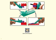 LEGO 80023 instructions page 2 – build guide