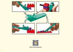 LEGO 80024 instructions page 2 – build guide