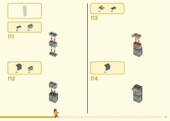 LEGO 80024 instructions page 87 – build guide