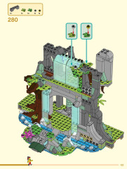 LEGO 80024 instructions page 123 – build guide