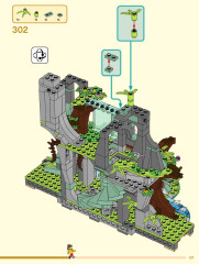 LEGO 80024 instructions page 137 – build guide
