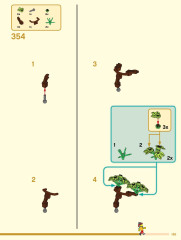 LEGO 80024 instructions page 185 – build guide