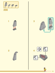 LEGO 80024 instructions page 189 – build guide