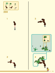 LEGO 80024 instructions page 195 – build guide
