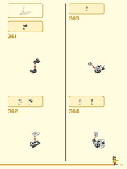 LEGO 80024 instructions page 199 – build guide