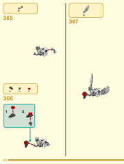 LEGO 80024 instructions page 200 – build guide
