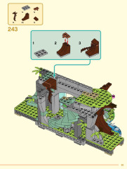 LEGO 80024 instructions page 85 – build guide