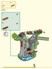 LEGO 80024 instructions page 44 – build guide
