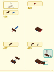 LEGO 80024 instructions page 45 – build guide