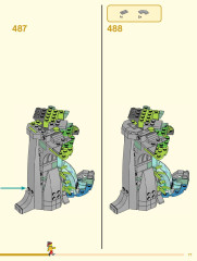 LEGO 80024 instructions page 77 – build guide