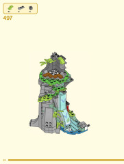 LEGO 80024 instructions page 84 – build guide