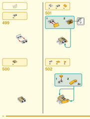 LEGO 80024 instructions page 86 – build guide