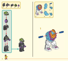 LEGO 80025 instructions page 10 – build guide