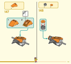 LEGO 80025 instructions page 113 – build guide