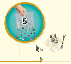 LEGO 80025 instructions page 119 – build guide