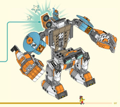 LEGO 80025 instructions page 127 – build guide