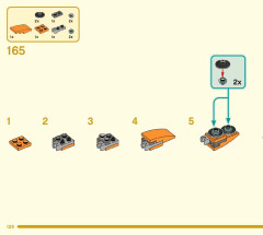 LEGO 80025 instructions page 128 – build guide