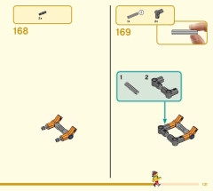 LEGO 80025 instructions page 131 – build guide