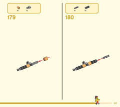 LEGO 80025 instructions page 137 – build guide