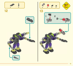 LEGO 80025 instructions page 19 – build guide