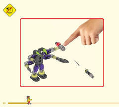 LEGO 80025 instructions page 22 – build guide