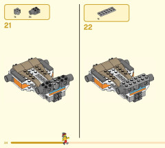 LEGO 80025 instructions page 34 – build guide