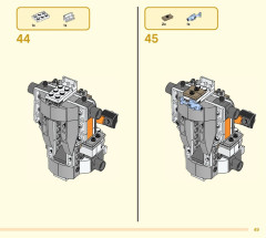 LEGO 80025 instructions page 49 – build guide