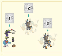 LEGO 80025 instructions page 6 – build guide