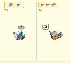 LEGO 80025 instructions page 67 – build guide