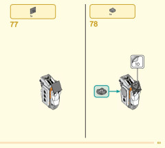 LEGO 80025 instructions page 69 – build guide
