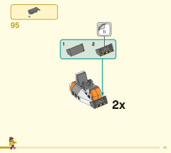 LEGO 80025 instructions page 79 – build guide