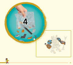 LEGO 80025 instructions page 81 – build guide