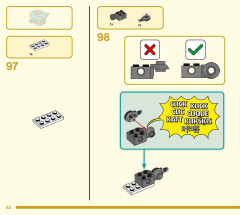 LEGO 80025 instructions page 82 – build guide