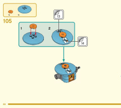 LEGO 80025 instructions page 86 – build guide