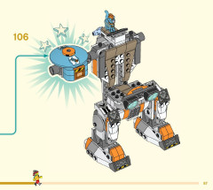 LEGO 80025 instructions page 87 – build guide