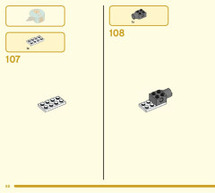 LEGO 80025 instructions page 88 – build guide