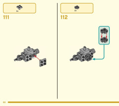 LEGO 80025 instructions page 90 – build guide