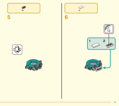 LEGO 80026 instructions page 13 – build guide