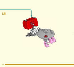 LEGO 80026 instructions page 132 – build guide