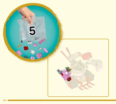LEGO 80026 instructions page 134 – build guide