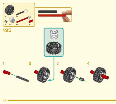 LEGO 80026 instructions page 172 – build guide