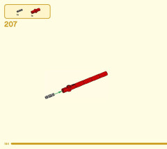 LEGO 80026 instructions page 184 – build guide