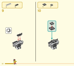 LEGO 80026 instructions page 22 – build guide