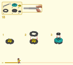 LEGO 80026 instructions page 28 – build guide